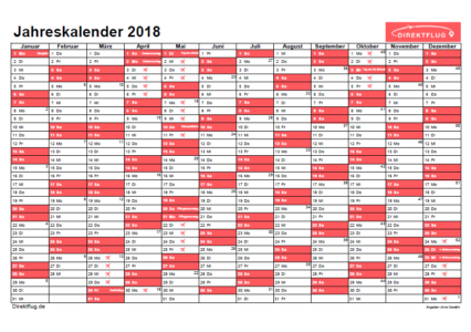 Mit Brückentagen Den Urlaub In 2018 Verdoppeln! - Direktflug.de