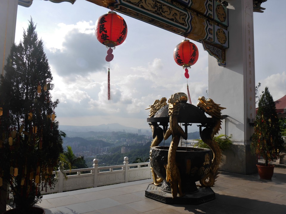 Zhinan Tempel Taipeh Ausblick